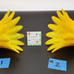 VINTAGE HTF MURANO SUNFLOWER VASES