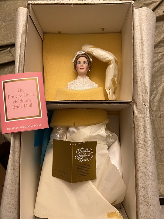 Franklin Heirloom Princess Grace Porcelain Doll