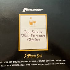 Fran mara wine decanter set