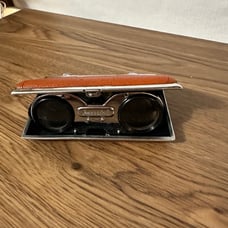Vintage binoculars , folding