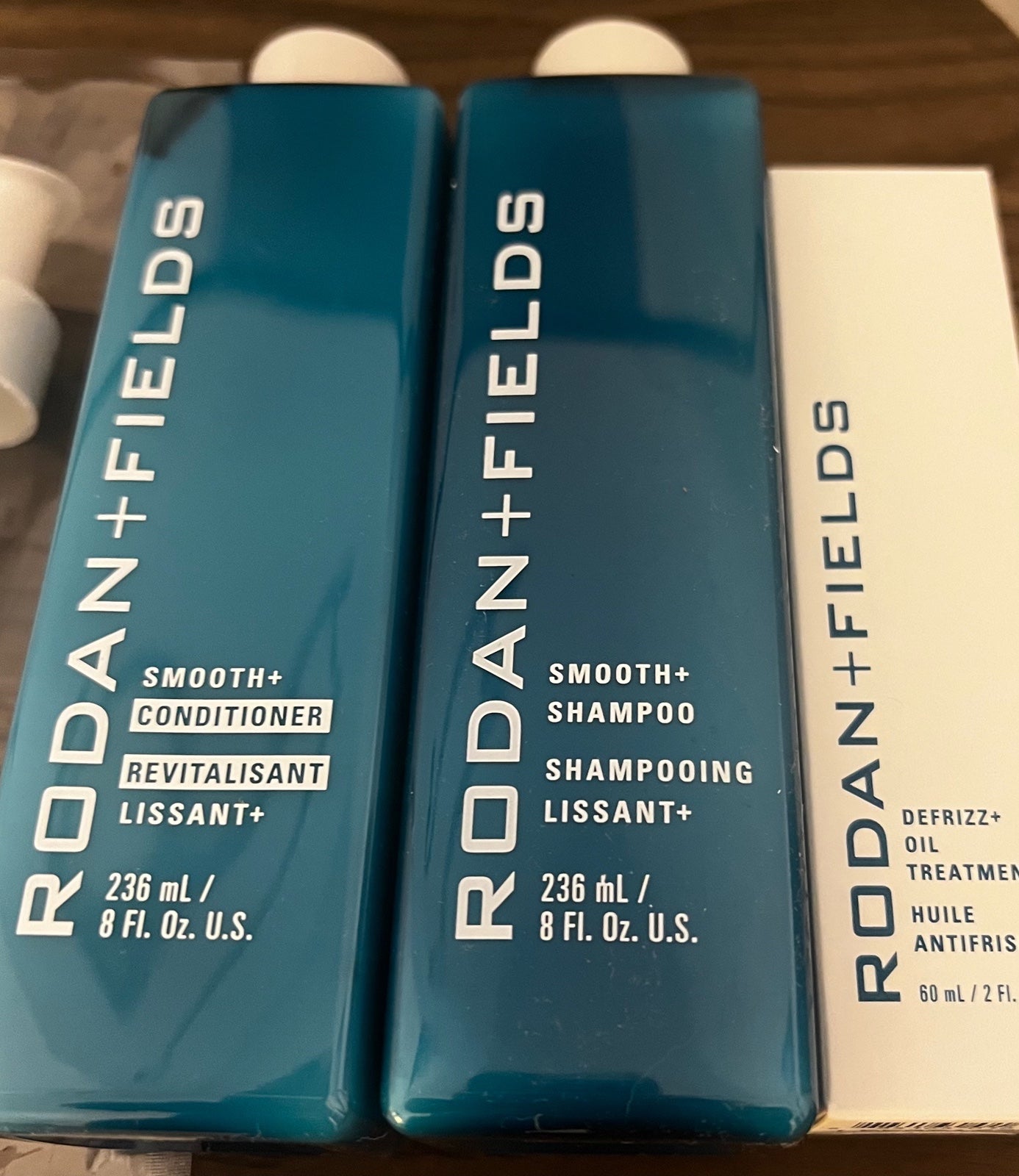 Rodan + Fields Smooth+ Regimen Hair Shampoo, Conditioner, & Treatment
