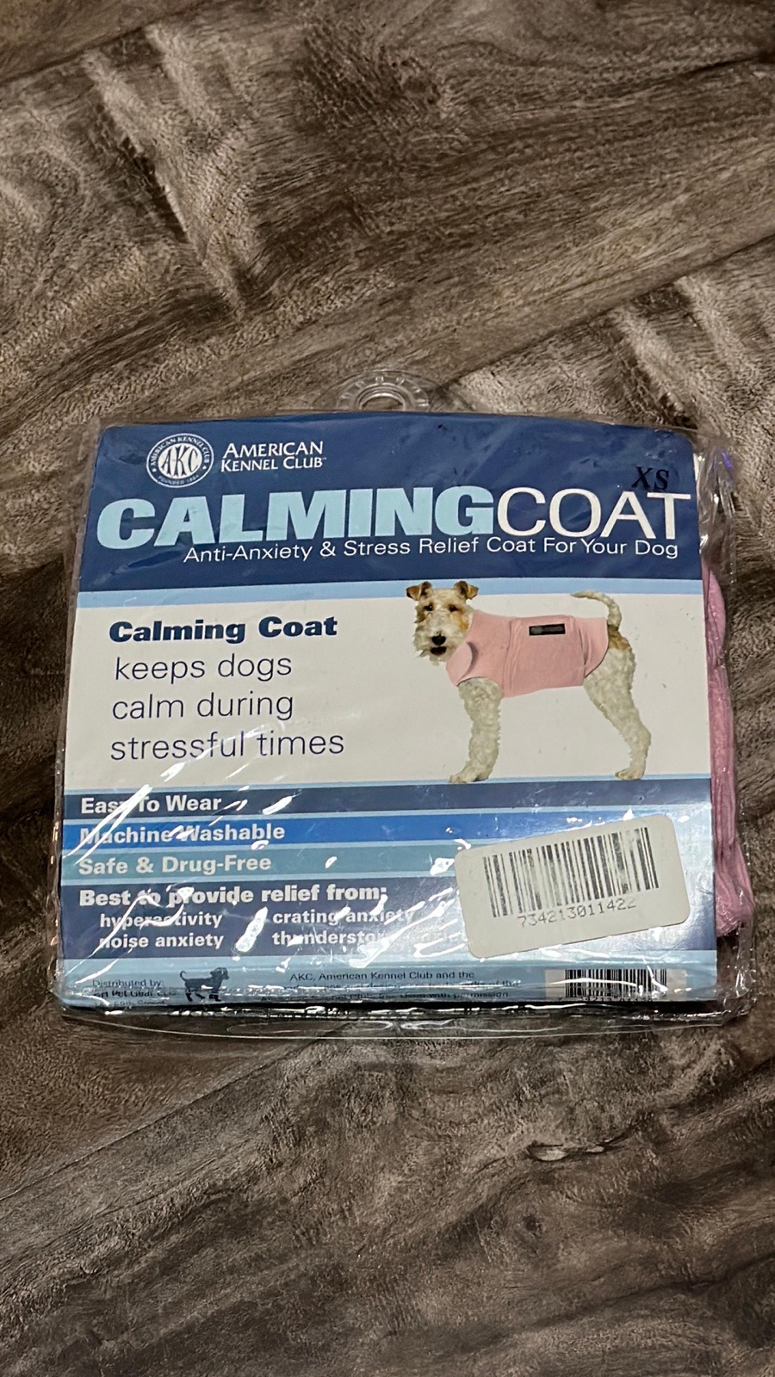 American Kennel Dogs Calming Coat XS Pink