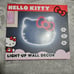 Hello Kitty Glowing Light Up Wall Decor LED USB Powered Red & White Lights
