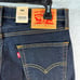 Levi's 506 Jeans Men's 33 x 32 Blue Denim Stretch Dark Wash Comfort Straight-Fit