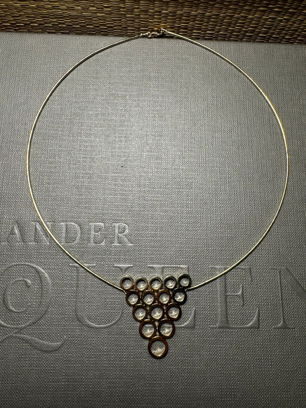 Breuning Sterling Silver Gold plated Necklace
