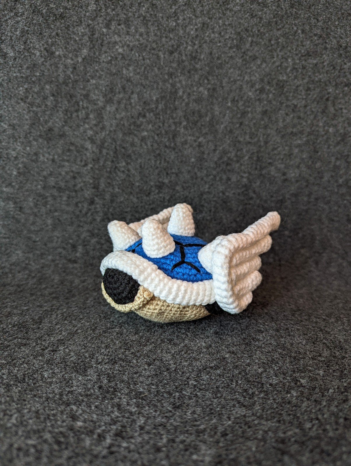 Crochet Blue Koopa Shell