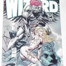 Wizard Magazine # 79 Divine Right Jim Lee Cover Kingdom Come Jeff Smith