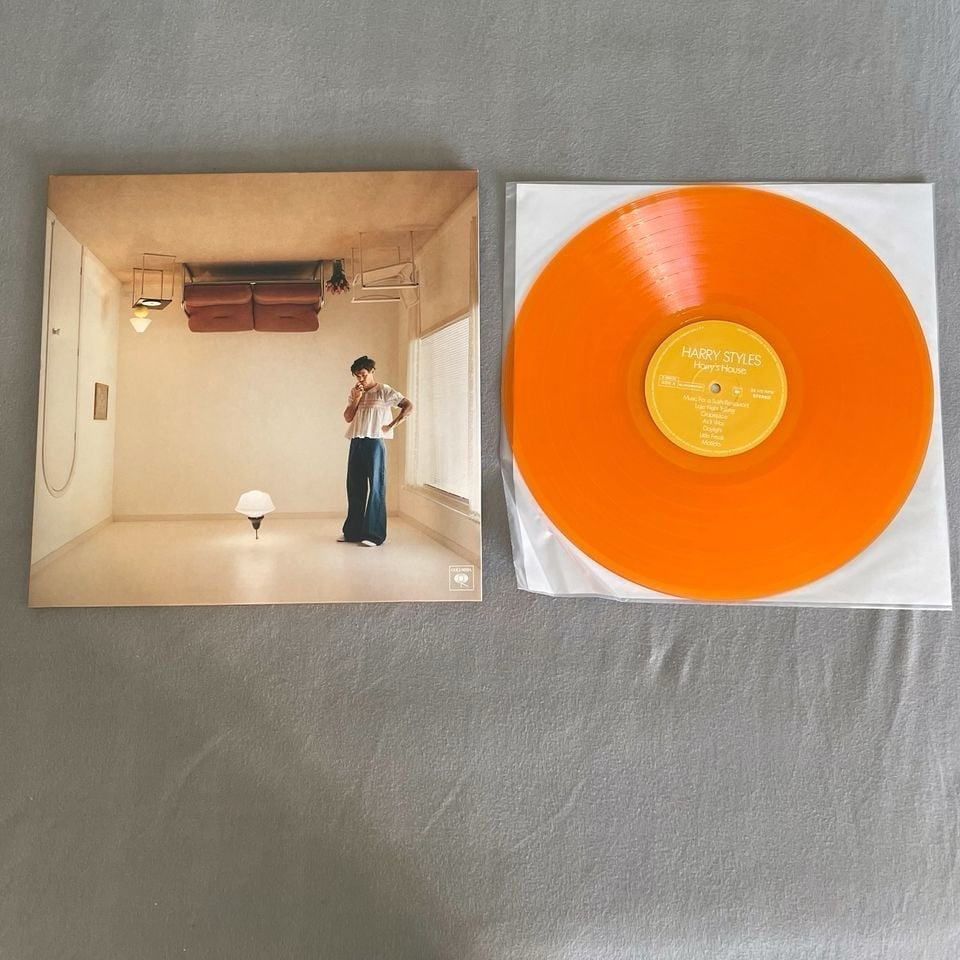 Vinyl harry styles Harry’s house rare orange pressing