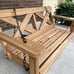 NEW All Cedar Farmhouse Outdoor Porch Swing with Chain
