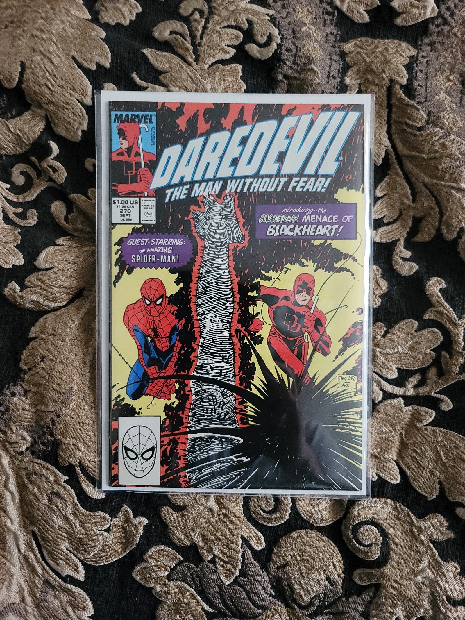 Vg+ Daredevil #270 first appearance of blackheart