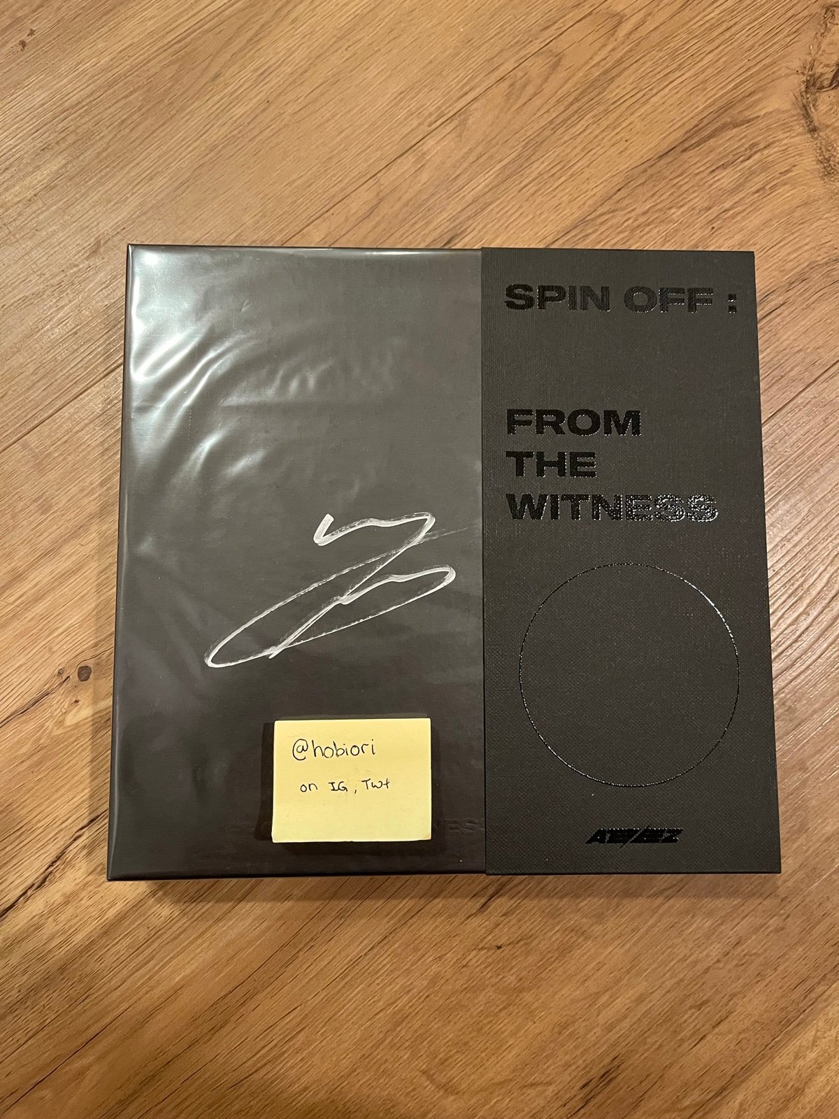 ATEEZ Wooyoung Spin Off Signed Album