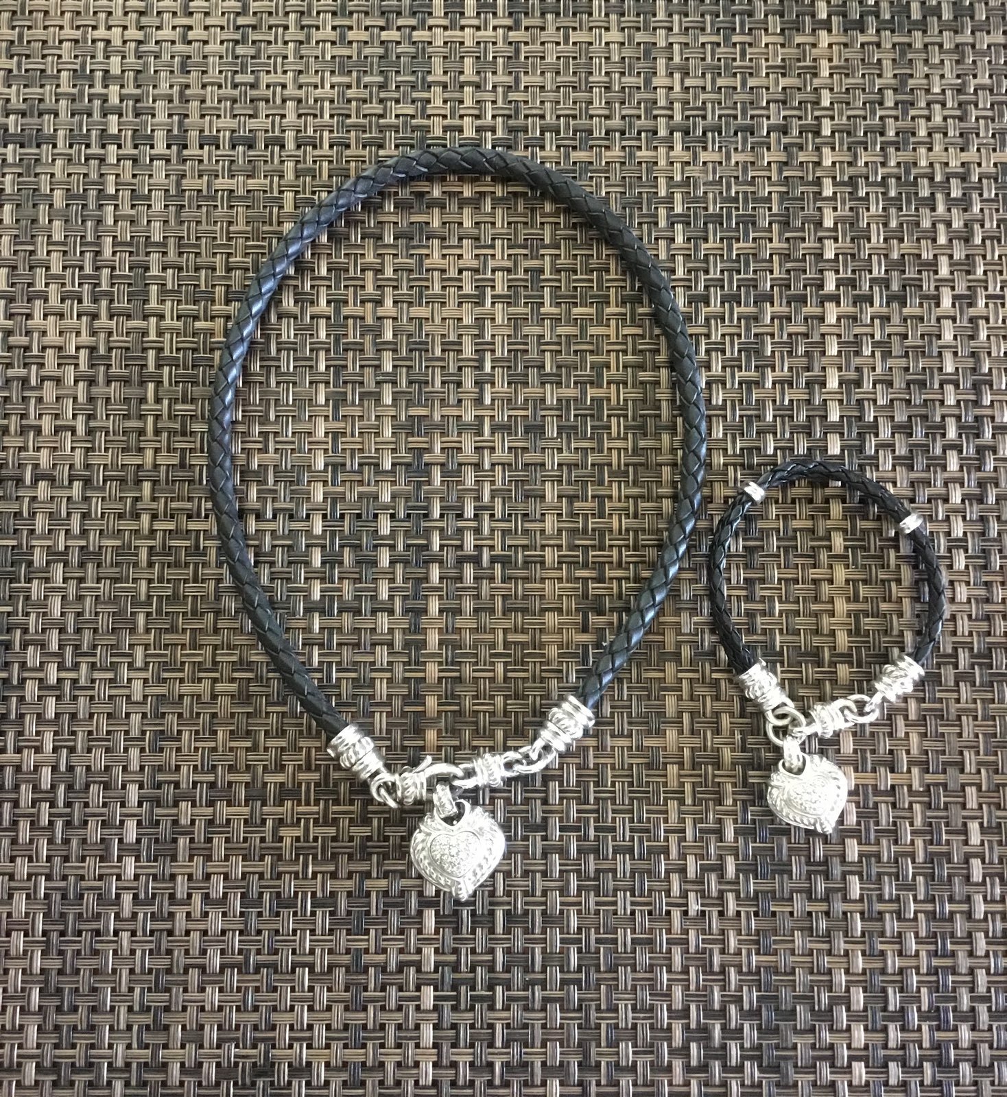 Judith Ripka Necklace and Bracelet.