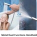 Rain shower head chrome with handheld shower head