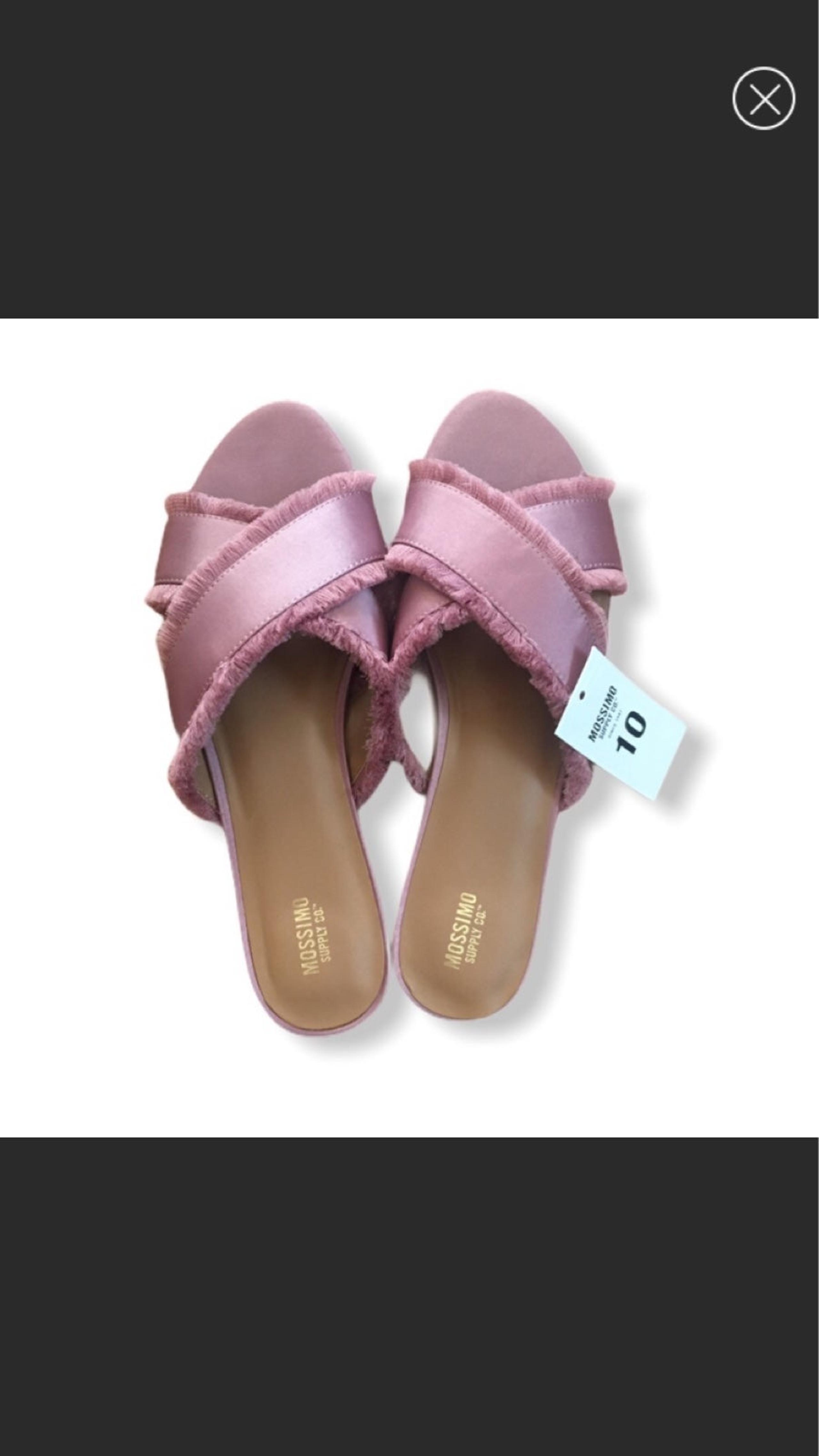 Mossimo ‘Lola’ Cross Band Slide Sandals (10)