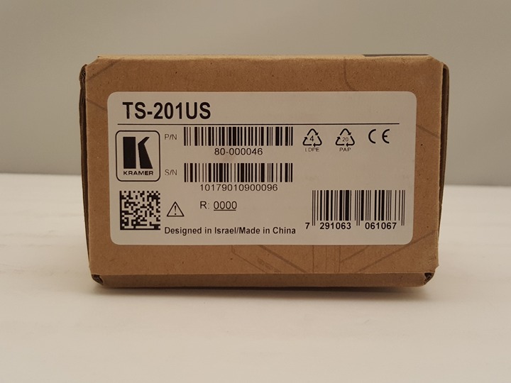 KRAMER TBUS Power Socket Module for Pop Up & Round Modules | TS-201US | NEW