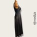 Victoria’s Secret Long Black Silky Nightgown - Size XS