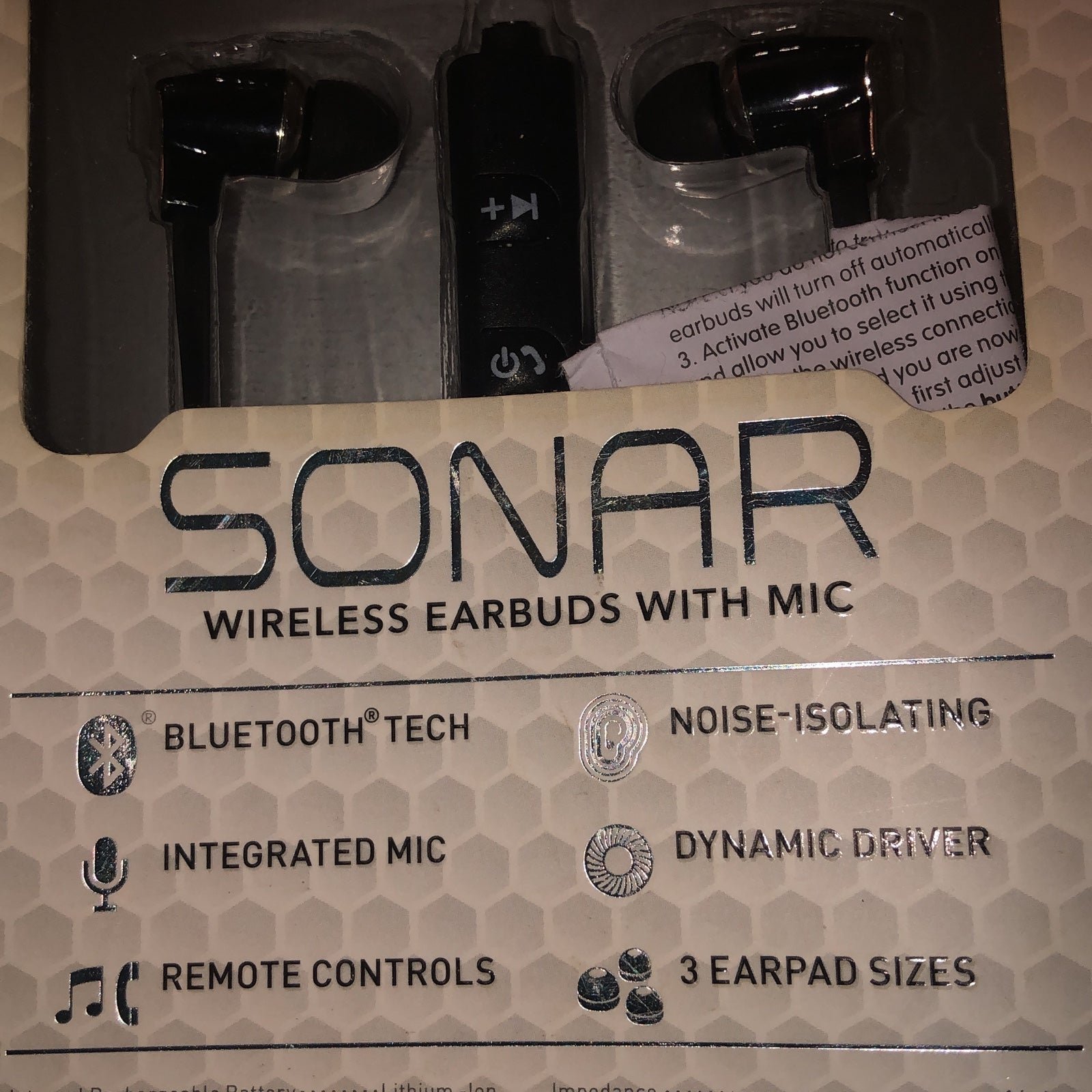 SONAR WIRELESS EARBUDS GD QUALITY-ITEM NUMBER -4 - detail