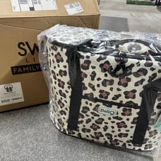 LARGE Swig Cooli Family Cooler Ice Chest in LUXY LEOPARD Print BRAND NEW!