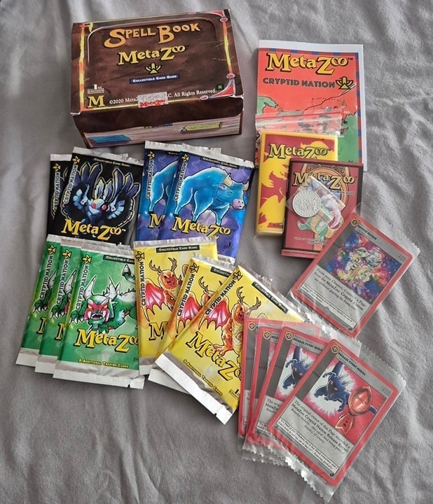 Metazoo 1st Edition Kickstarter Spellbook Complete (opened)