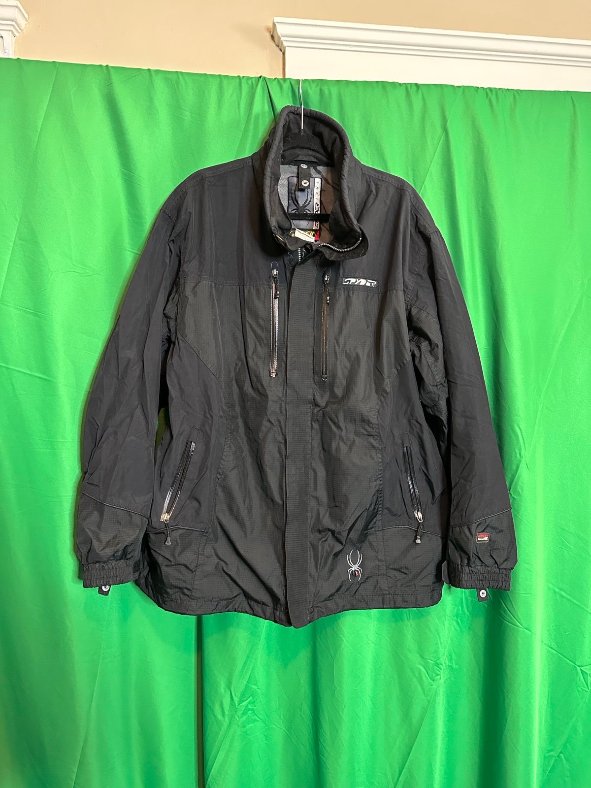 SPYDER vintage ripstop waterproof biker jacket