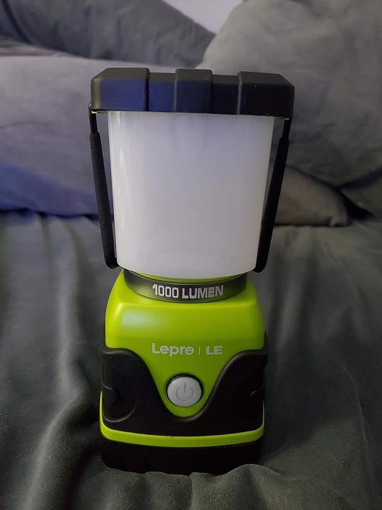 1000LM Battery Powered LED Camping Lantern, Waterproof Tent Light