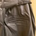Express Vegan Leather Belted Ankle Pant
