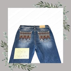 Miss Me Aztec Boot 34
