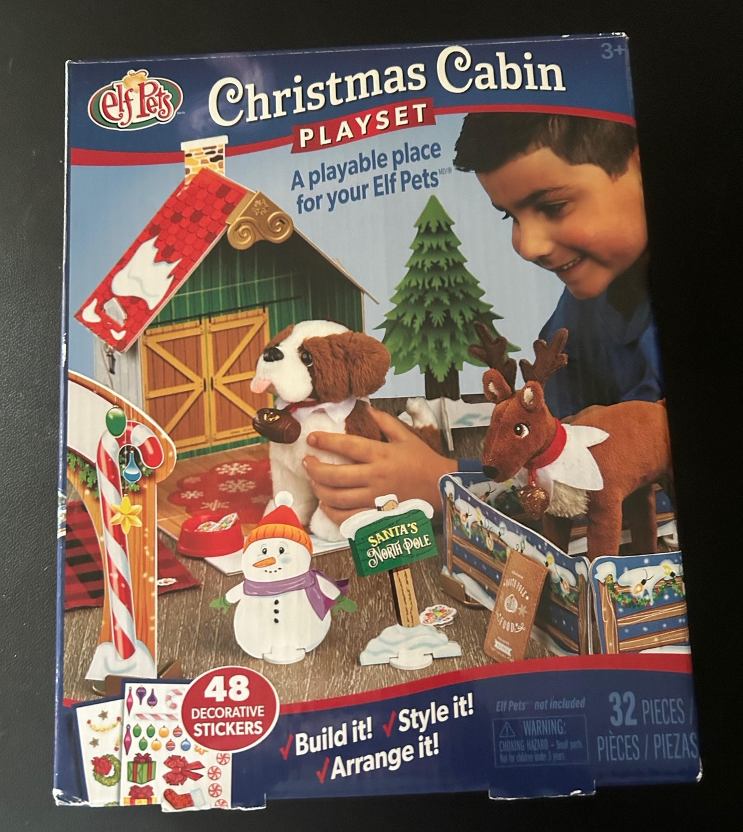 Elf on the Shelf Christmas Cabin play set
