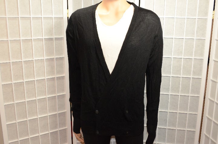 Mens All Saints Weir Cardigan Sweater small