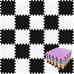 Rubber 18 Tiles Interlocking Puzzle Foam Floor Mats - Baby Play Mat