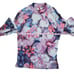 Pilcro Anthropologie XL Purple Floral Ribbed Velvet Luxury Career Y2K Turtleneck