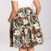 Hell Bunny Adelaida Vintage Tropical Summer Flowers Swing Skirt 4X fits 3X