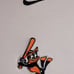 Vintage Baltimore Orioles Nike Raglan 3/4th Sleeve Shirt Large Center Swoosh