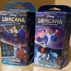 Disney Lorcana Rise of the Floodborn Starter Deck Set