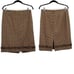 Vintage 80s Casual Corner Skirt Wool Houndstooth Plaid Tea Length Tan 10 Western