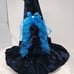 Halloween Witch Hat adult Velvet Handmade