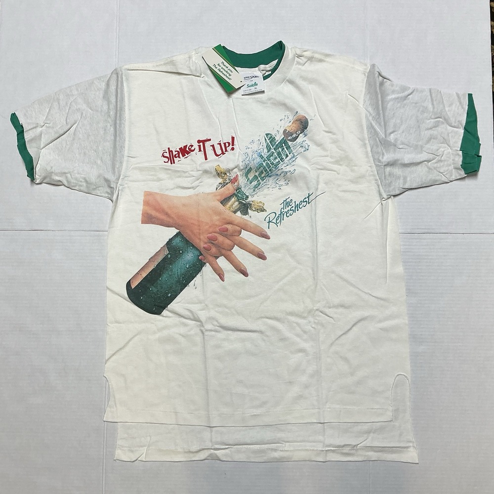 Vintage 80's Salem Cigarettes Size XL Short Sleeve Promo Shirt Single Stitch NWT