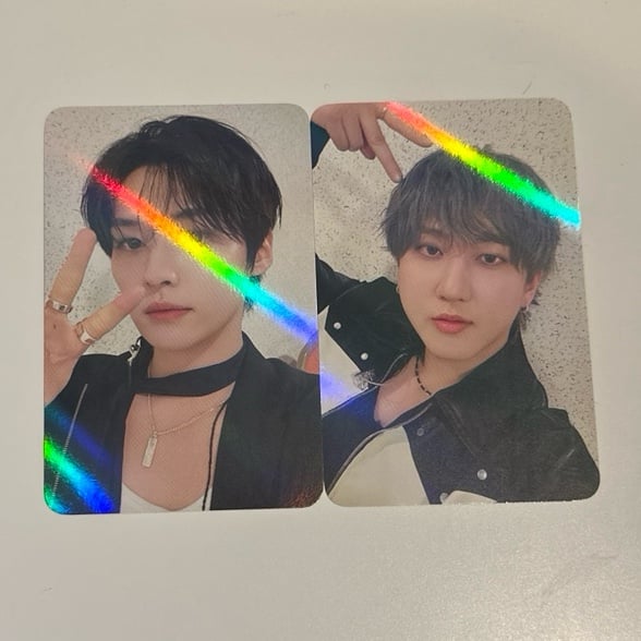 Stray Kids ATE Lee Know + Changbin Makestar Holo POB Set