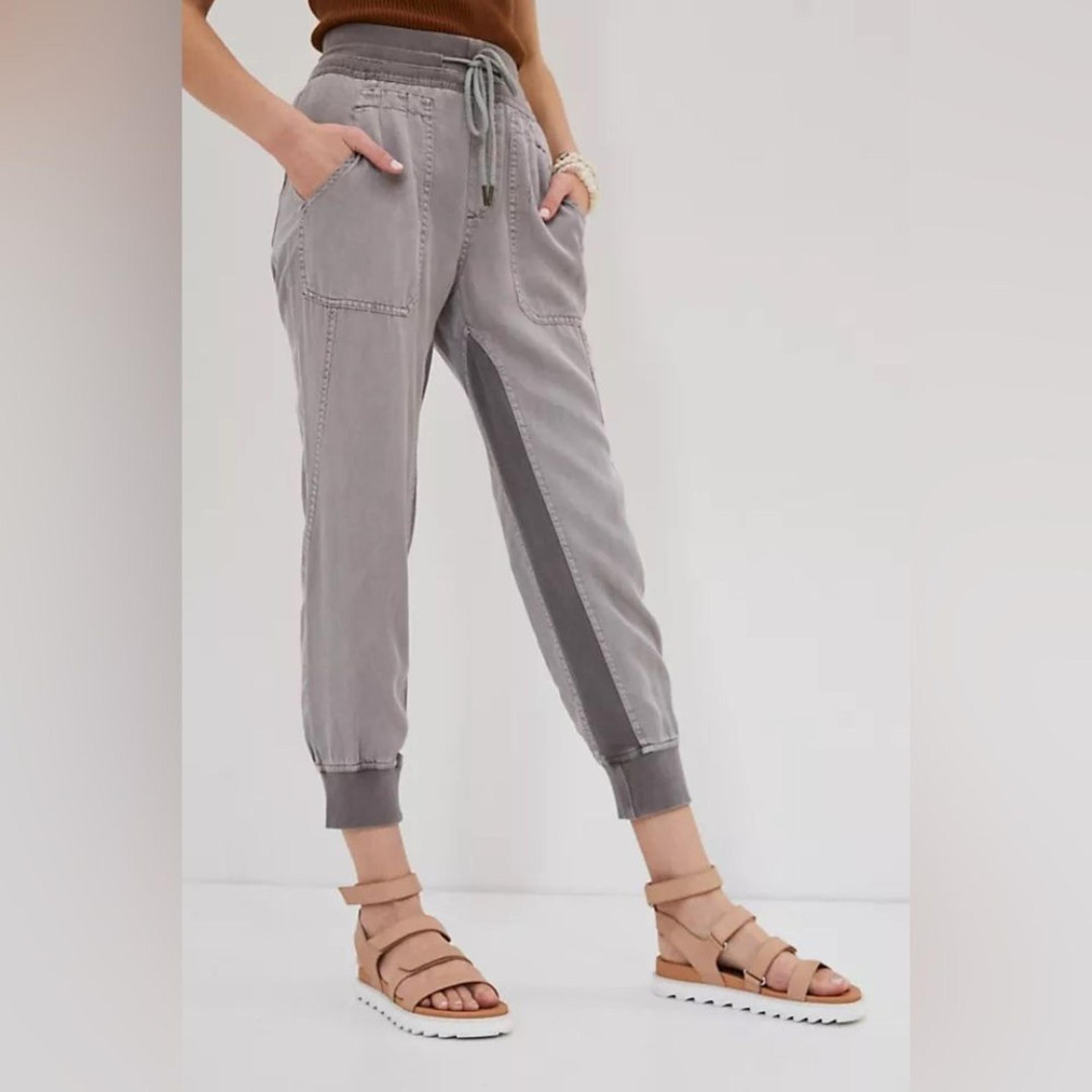 Anthropologie Women Nomad Jogger Pants Small Casual Lounge Pull On Utility