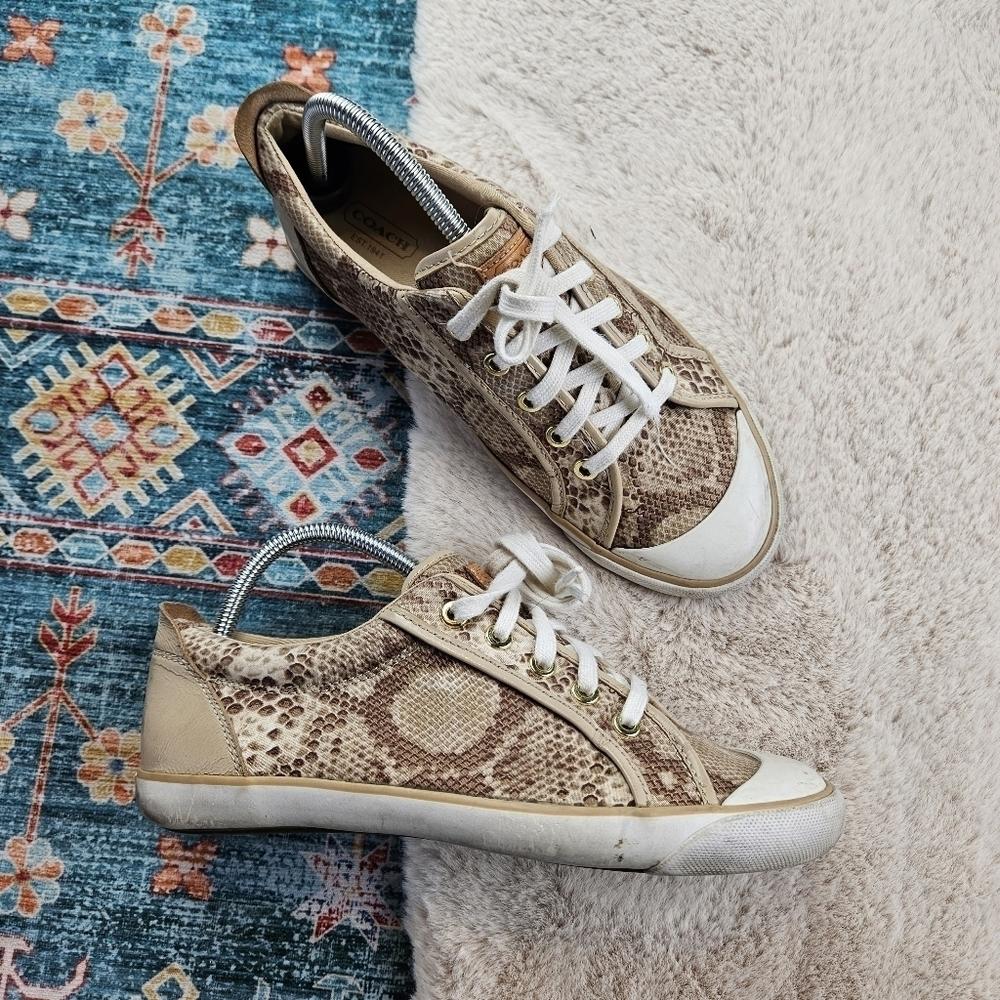 Coach Printed Sneaker Barrett Women US 8.5B