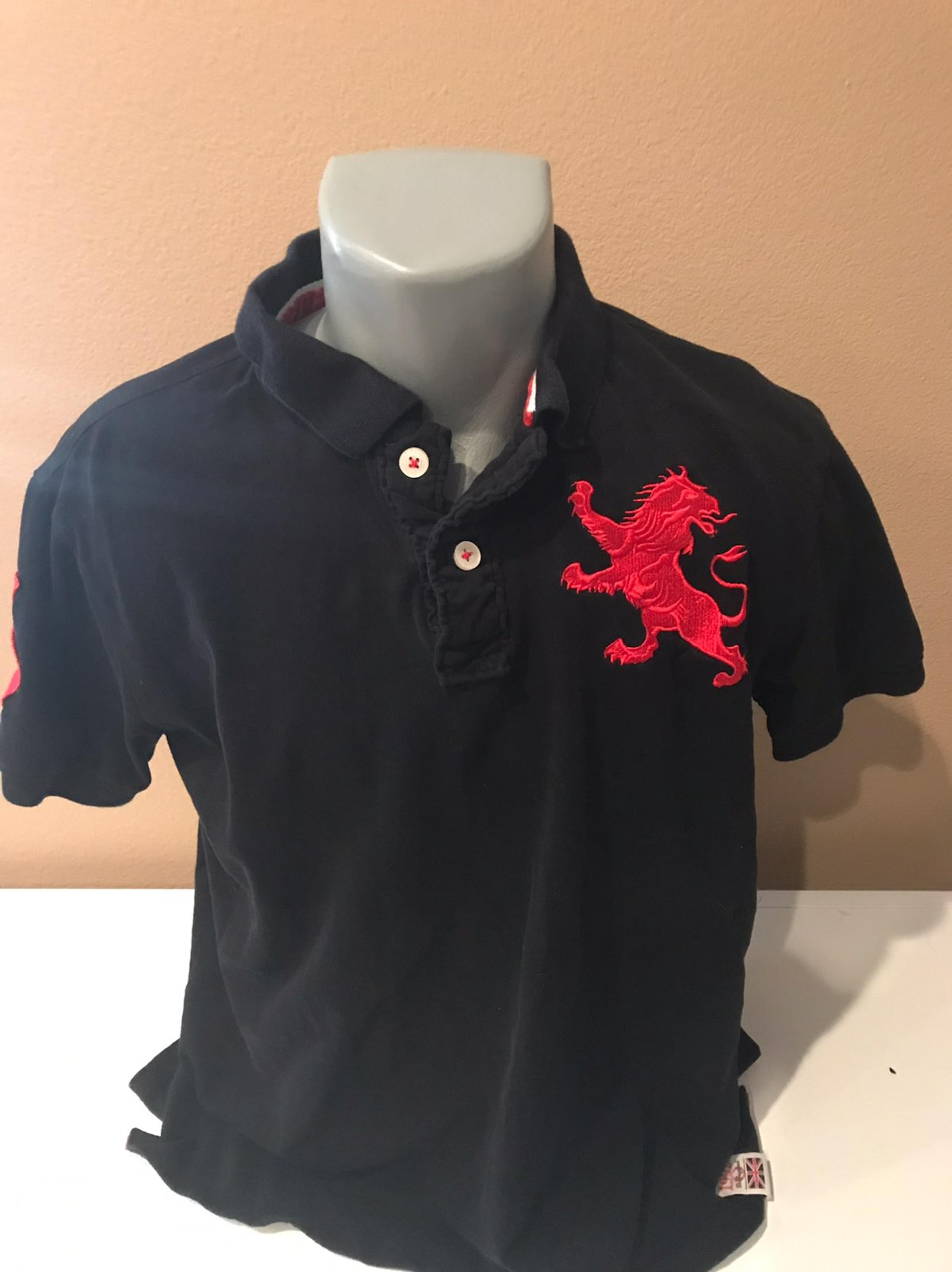 Cactus Men’s Polo Shirt Large Black Nice