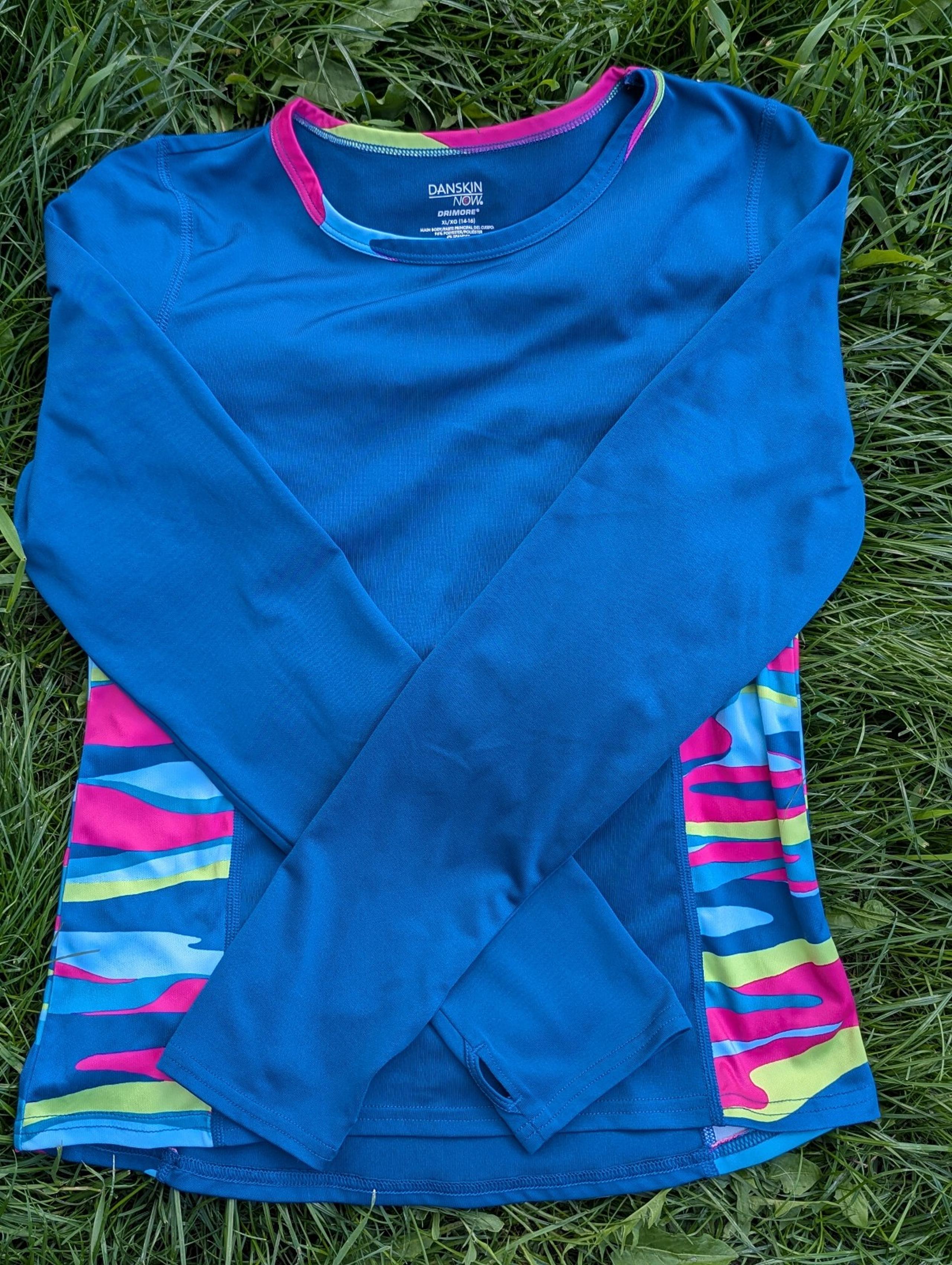 Danskin Now Drimore girls long sleeve size 14/16