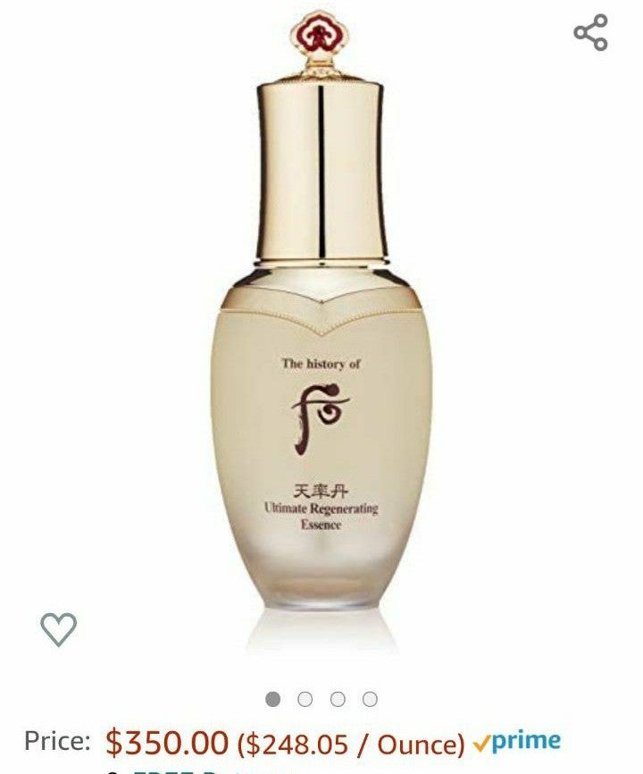 The History of Whoo Cheonyuldan Ultimate Regenerating Essence 40ml Firming Moist
