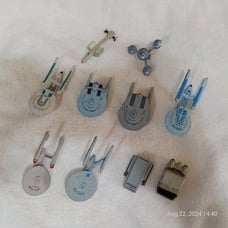 Micro Machines Star Trek Limited Edition ships
