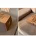 Laptop Stand, Fold Away Bed Tray, Real Wood, Portable Foldable Lap Desk