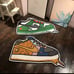 Jordan shoes rug