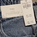 NWT Hollister Low Rise Baggy Long White Bow Denim Jeans