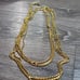 Joan Rivers Gold Tube Chain Necklace 60 Inches long
