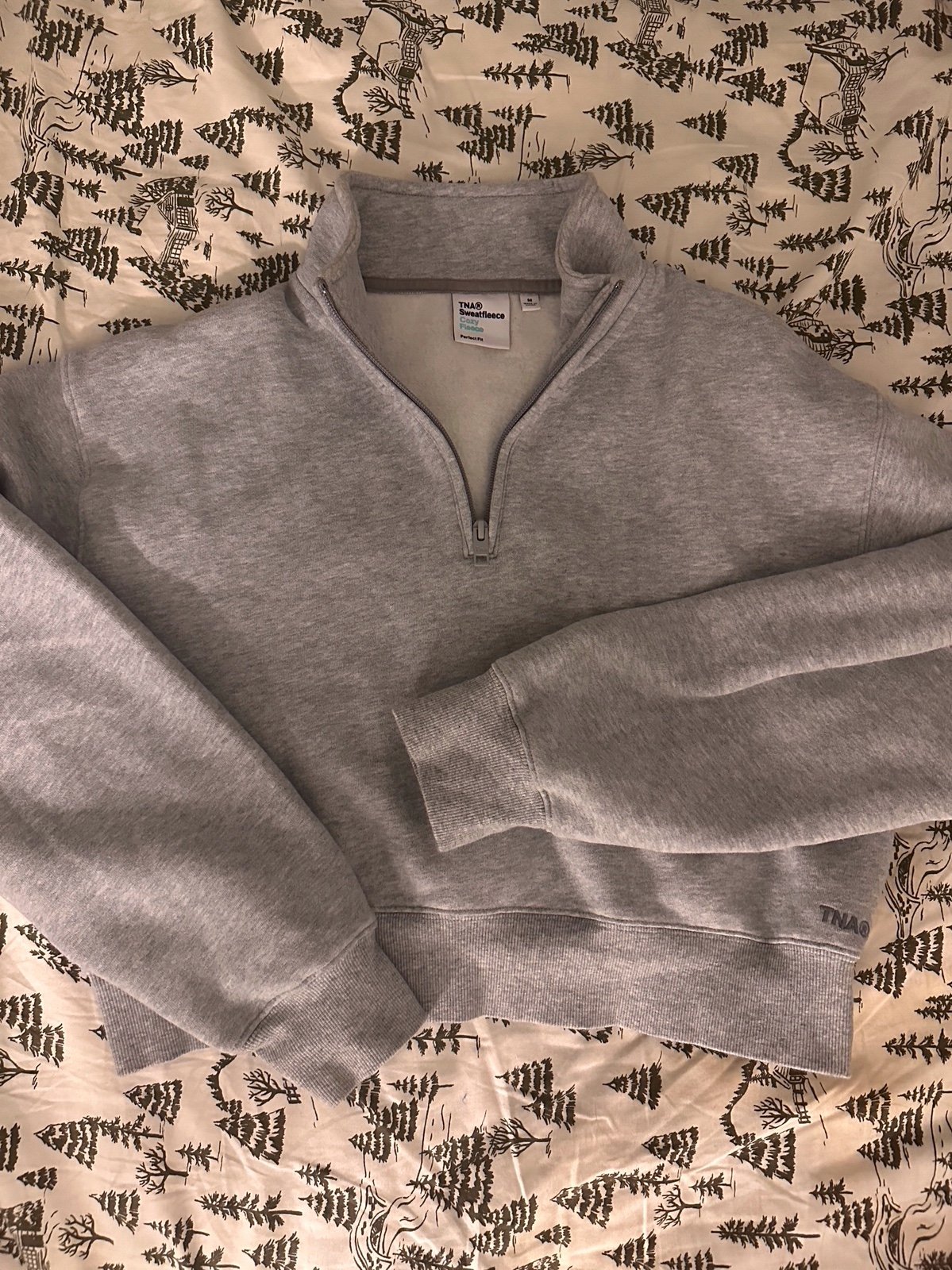 Cozy fleece quarter zip