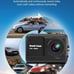 Dash Cam Front and Rear,1080P Full HD with 32GB SD Card, 2.45 inch IPS Screen
